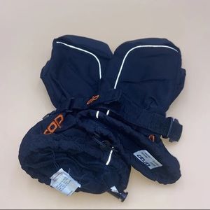 Drop Mittens Size Medium Aqua Bloc